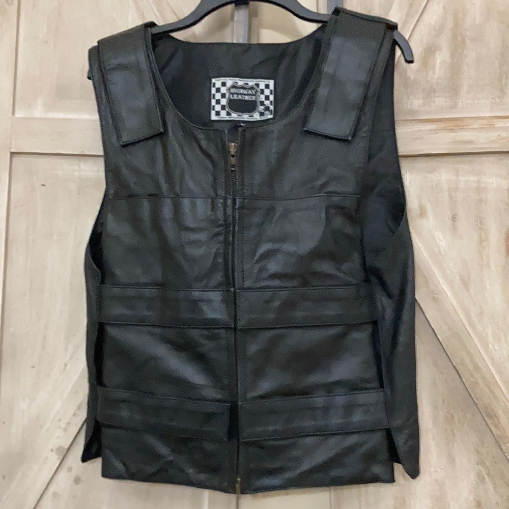 HIGHWAY  LEATHER VEST